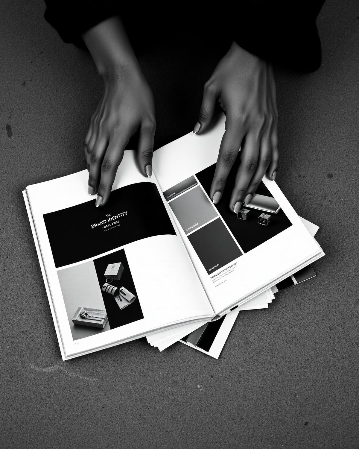 StudioDG brand identity work