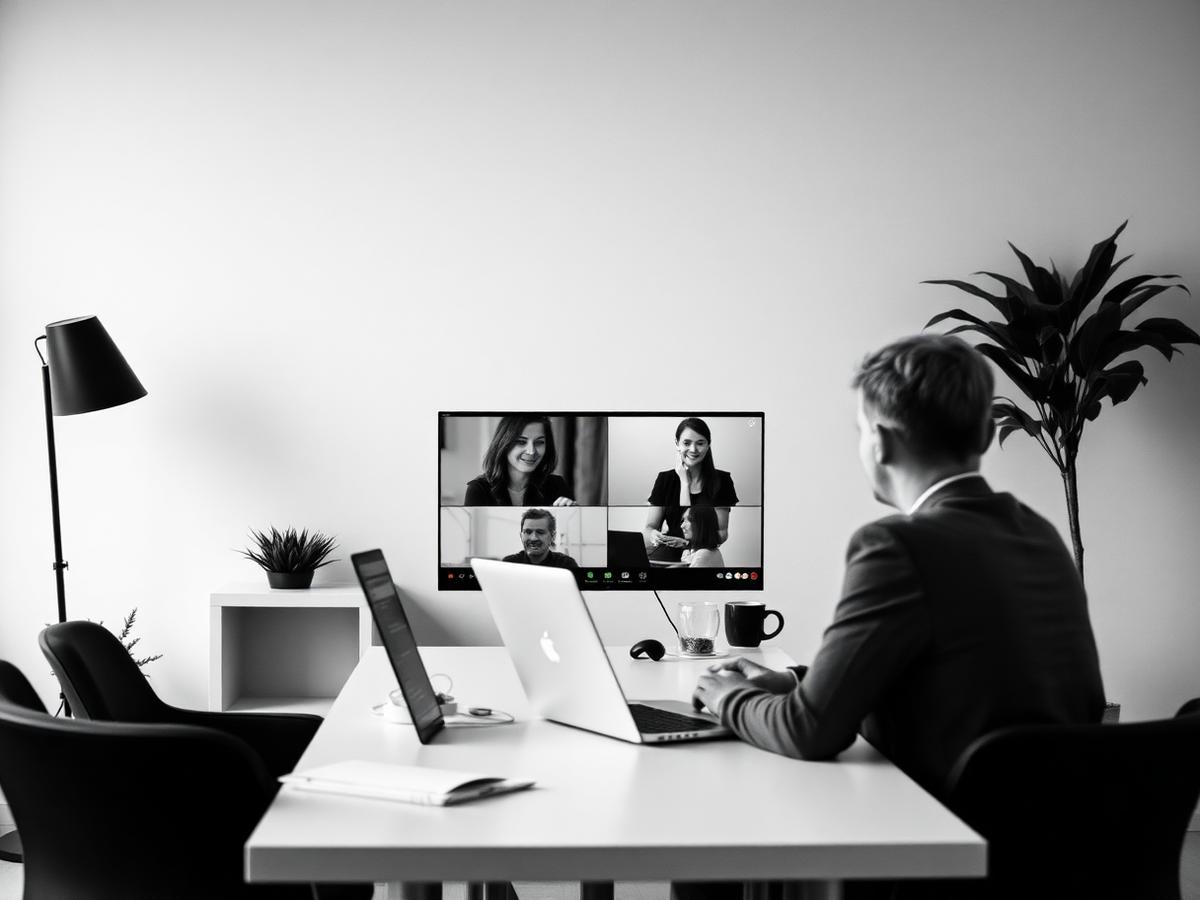 StudioDG (Studio Digital Group) - one to one coaching session taking place over a video call