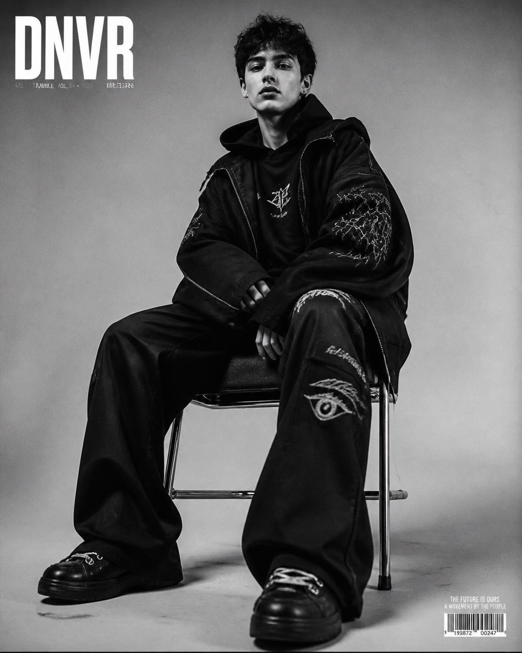 StudioDG (Studio Digital Group) - black and white editorial fashion portrait
