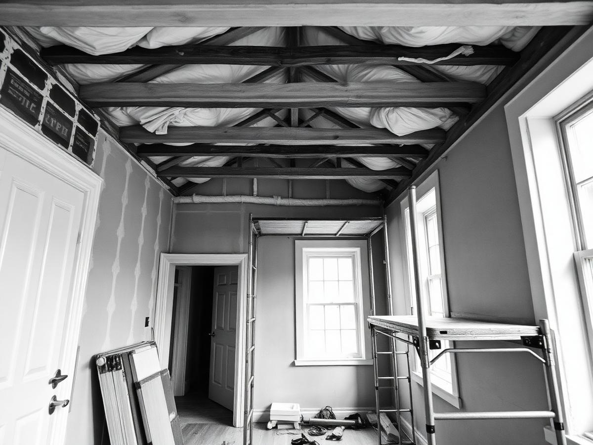 StudioDG (Studio Digital Group) - home retrofit and renovation work in progress inside a period property